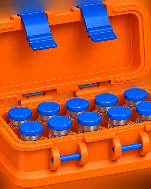 Portable Vial Storage Case